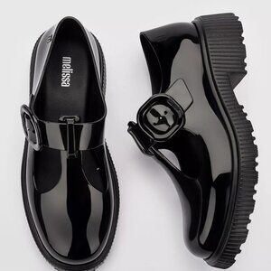 Melissa Jackie Jelly Mary Jane - Black - US 9 / EU 40